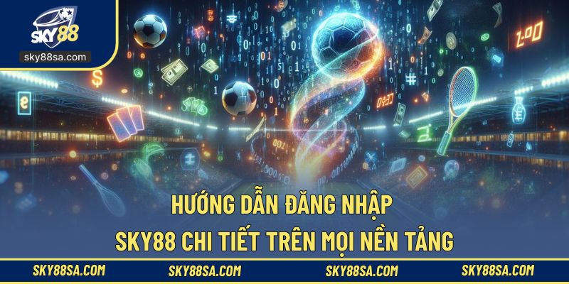 Thực hiện các bước thao tác truy cập tài khoản SKY88 chi tiết